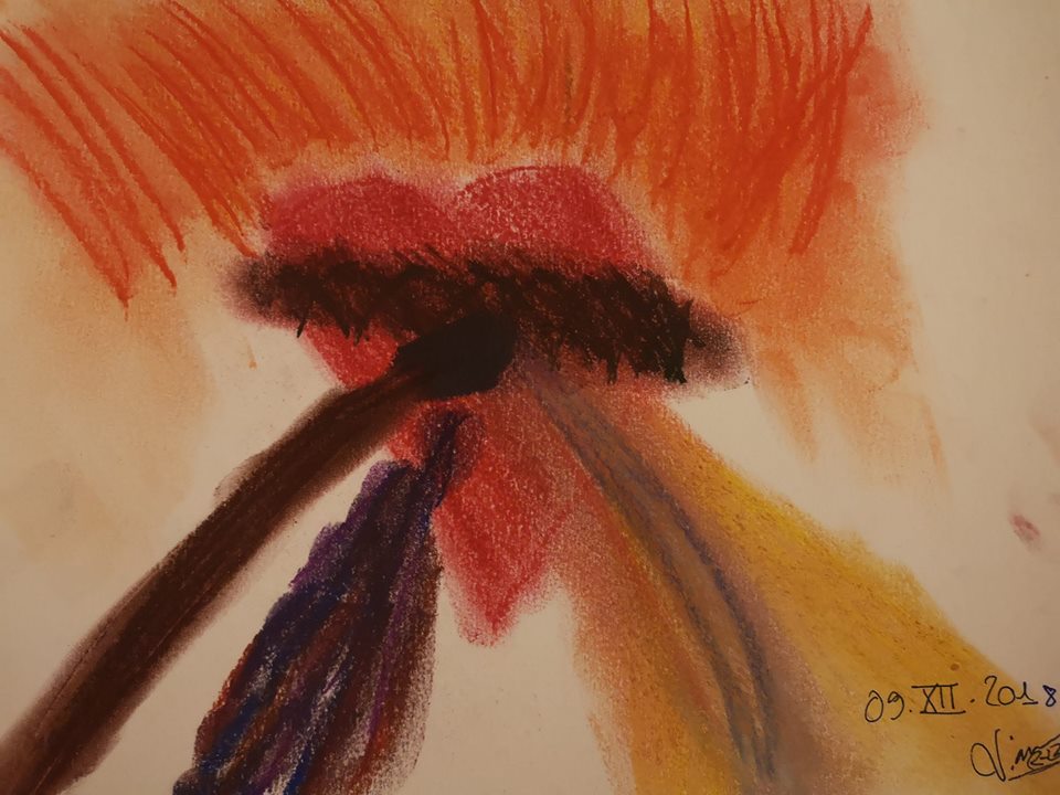 Éruption de l'amour de Jésus